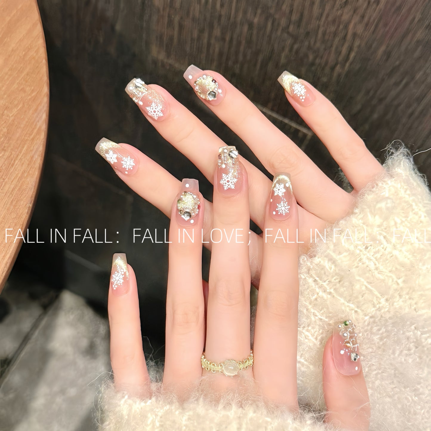 Christmas Gold Snowflake