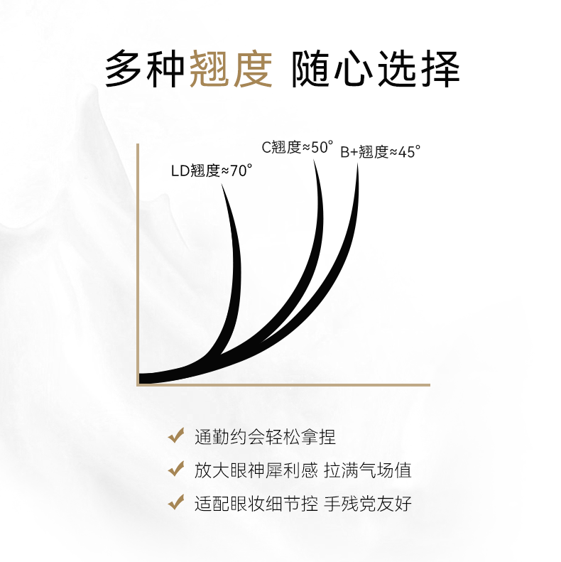 WOSADO Soft Magnetic Lashes for Light Make-up - 【自然款】WOSADO 悅瞳 軟磁式假眼睫毛