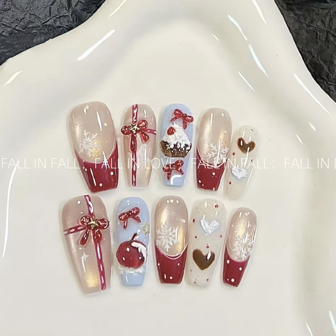 Christmas Cherry Cupcake