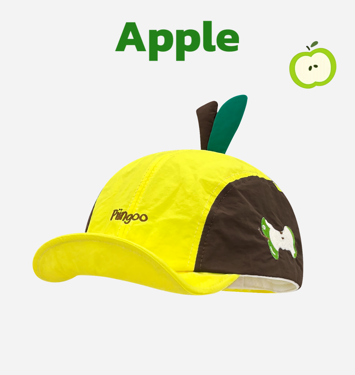 可爱苹果造型防晒速干棒球帽